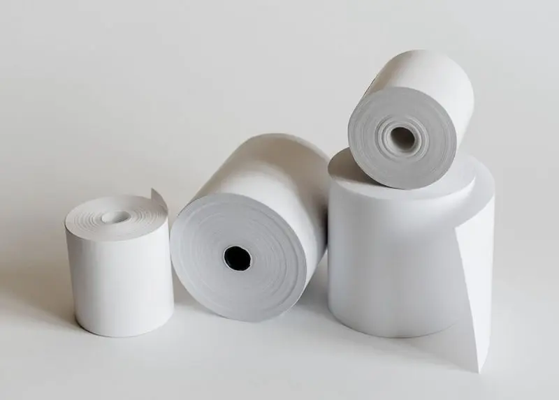 Rollos de papel térmico para imprimir boletas y facturas electrónicas