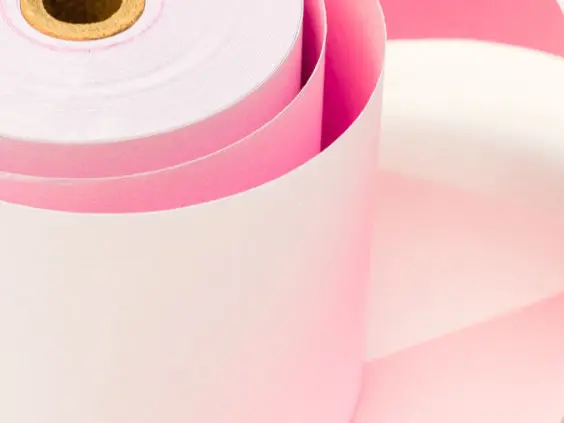 Rollos de papel químico autocopiativo lima