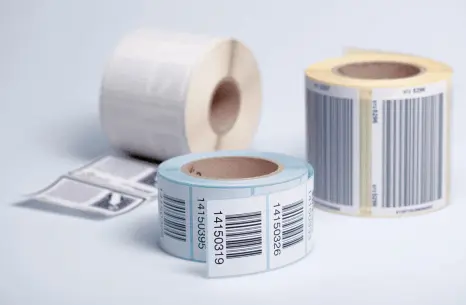 Rollos de etiquetas para distribución, delivery y logística